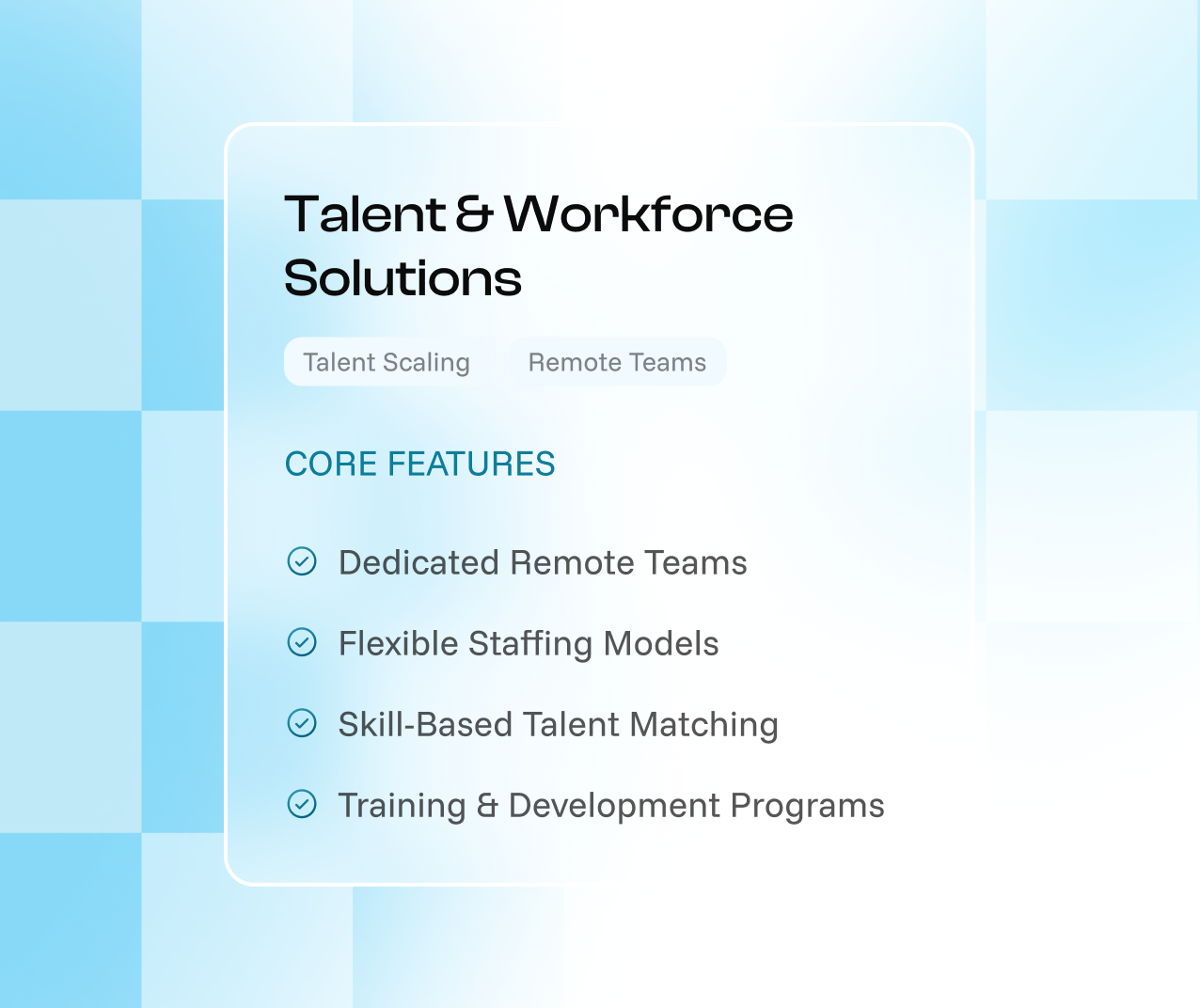 Talent & Workforce Solutions